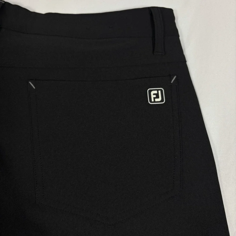 FootJoy Pants Mens 32x32 Black 5 Pocket Performance Golf Athletic Fit Stretch